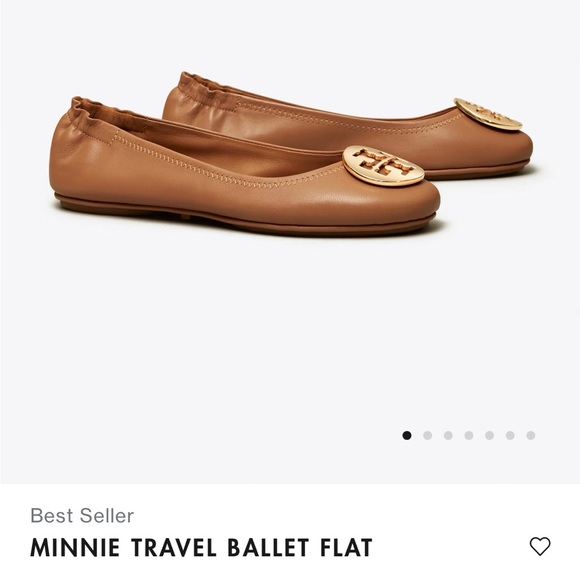 Tory Burch Minnie travel ballet flat. Women's Size 6.5. - Picture 6 of 6